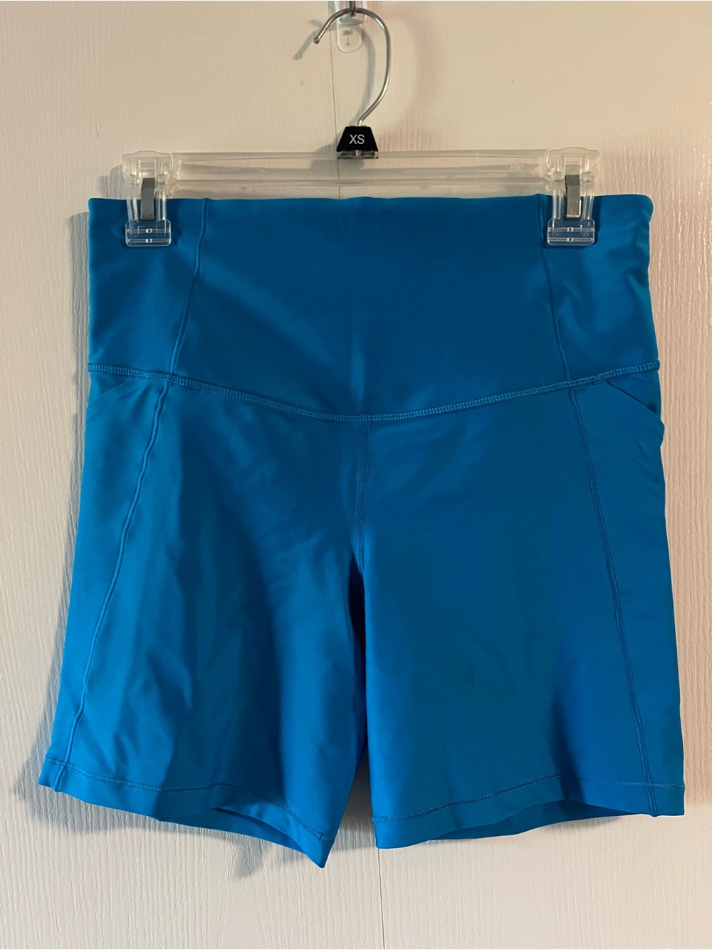 all in motion Teal Blue High-Rise Athletic Shorts